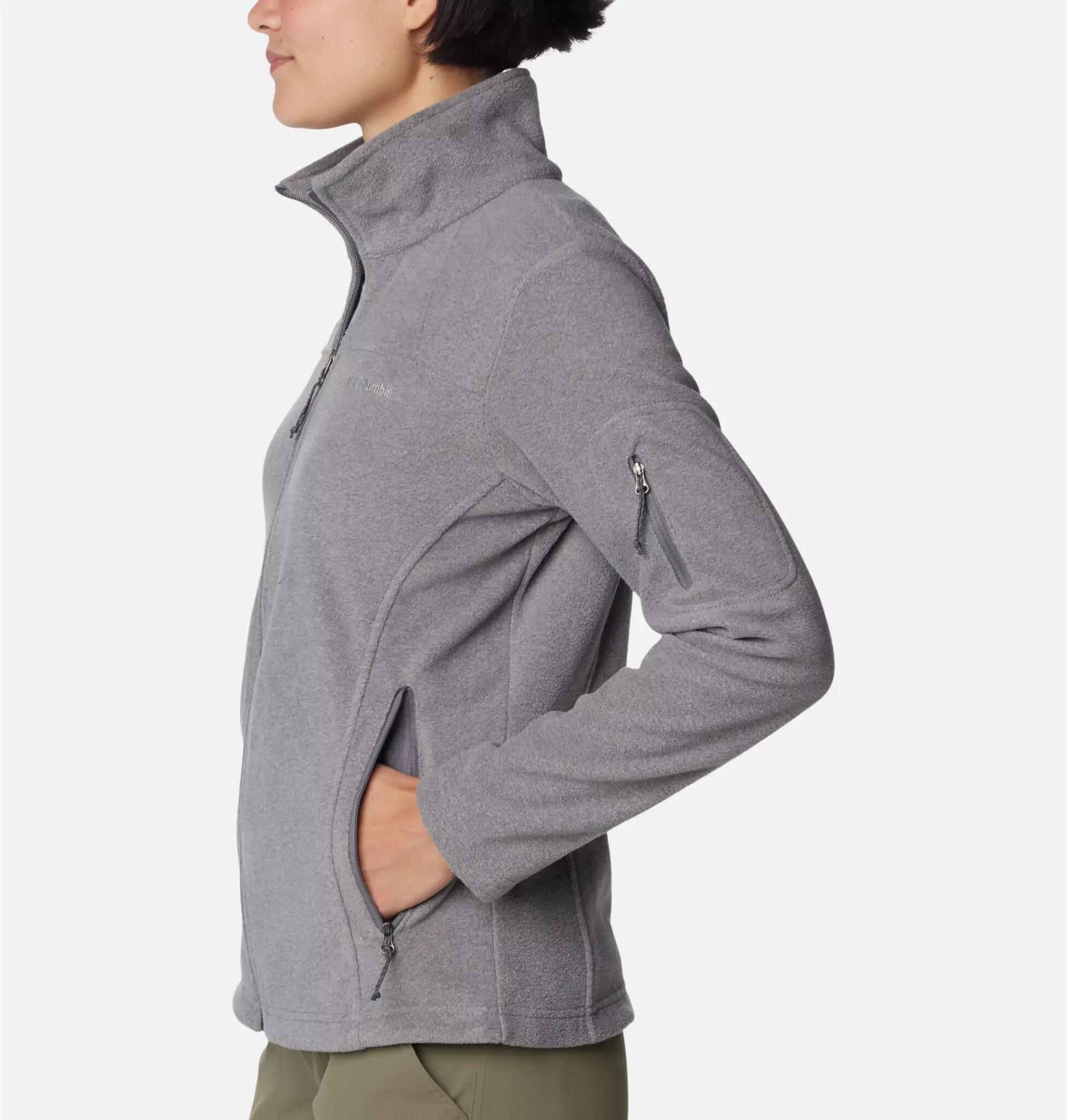 Fibras Y Plumas Mujer - COLUMBIA W Fast Treck II Jacket - City Grey 4/7