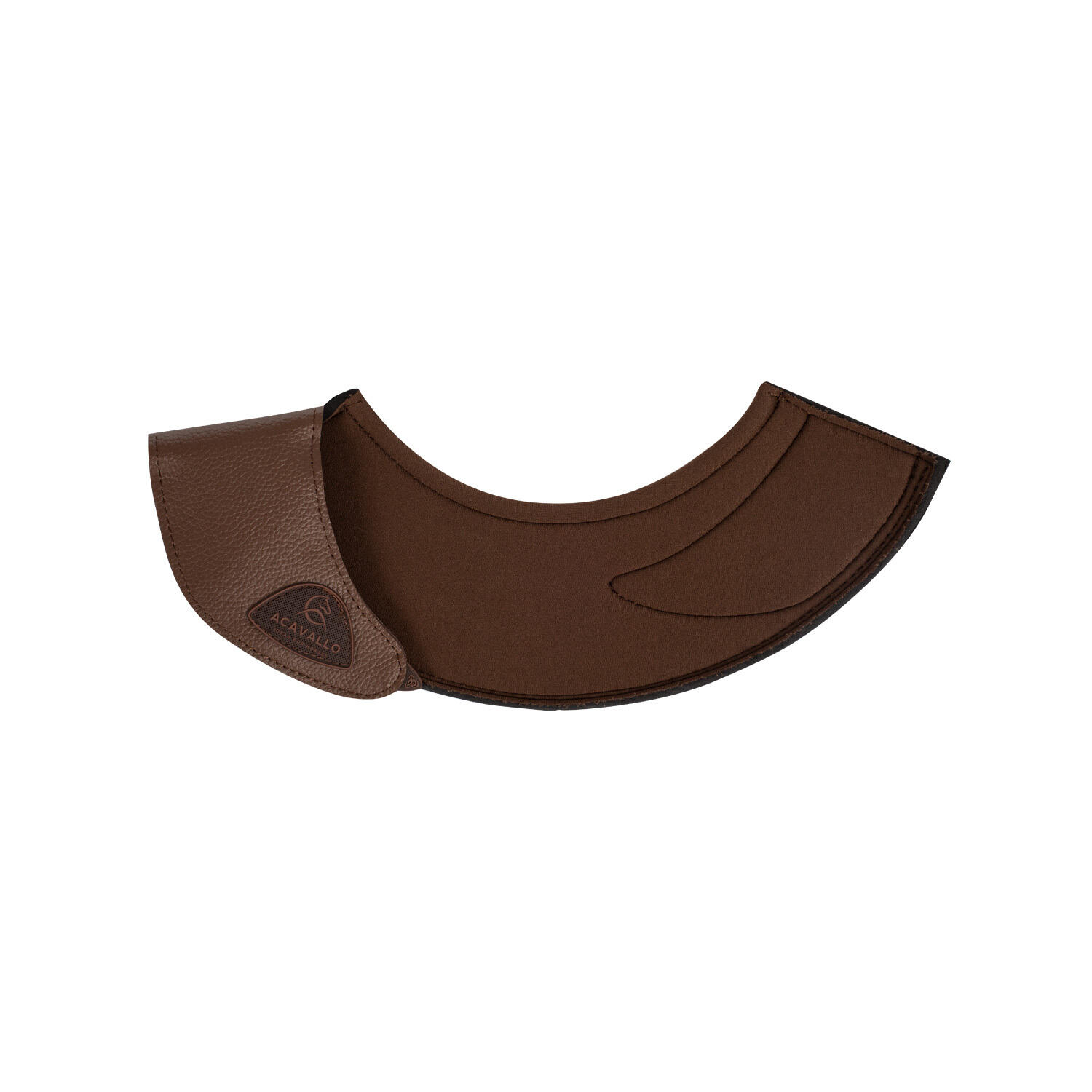 Campanelle per cavallo in cuoio sintetico con chiusura in velcro Acavallo 5/5