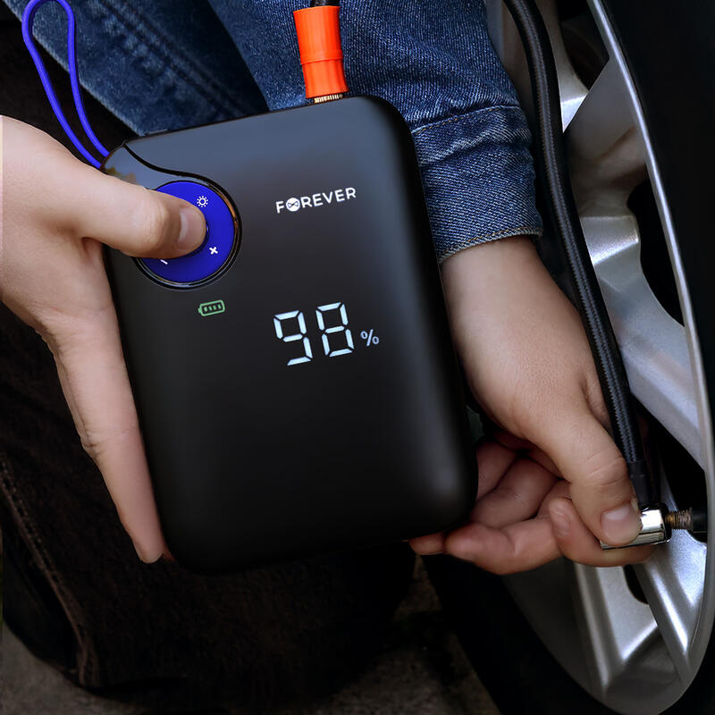 Powerbank Forever jump starter 4w1 JS-400 7200mAh czarno-niebieski