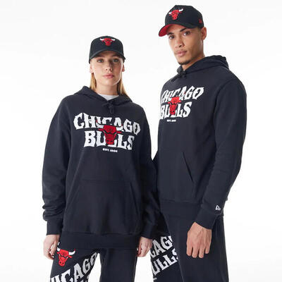 Felpa con cappuccio Chicago Bulls NBA Graphic
