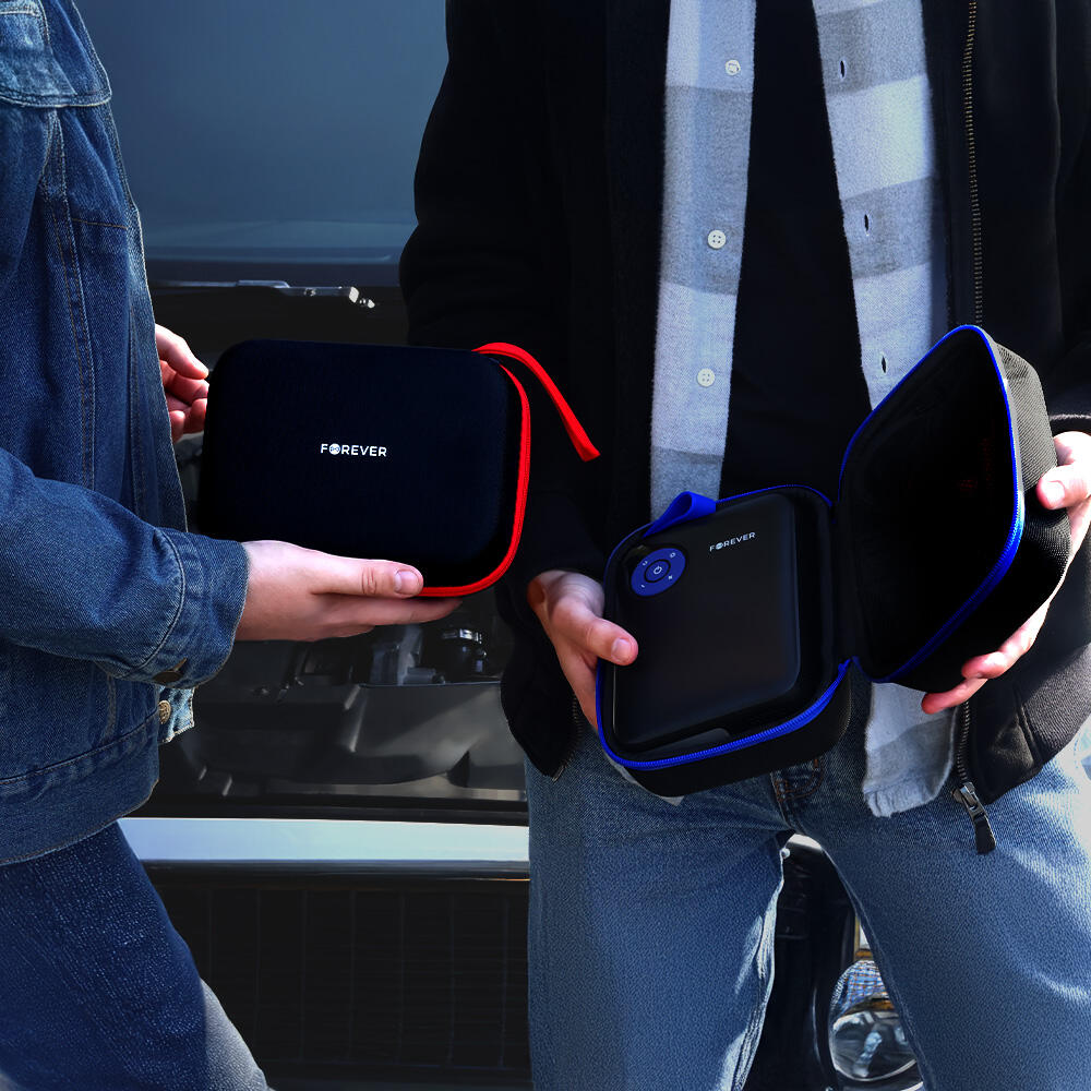 Powerbank Forever jump starter 4w1 JS-400 7200mAh zwart-rood 3/7