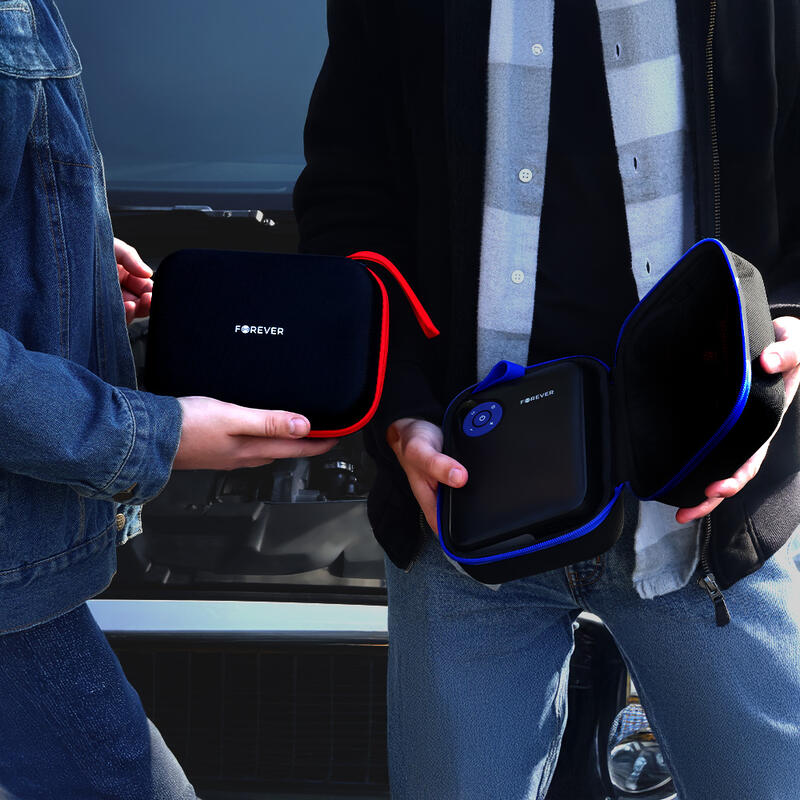 Powerbank Forever jump starter 4w1 JS-400 7200mAh czarno-niebieski