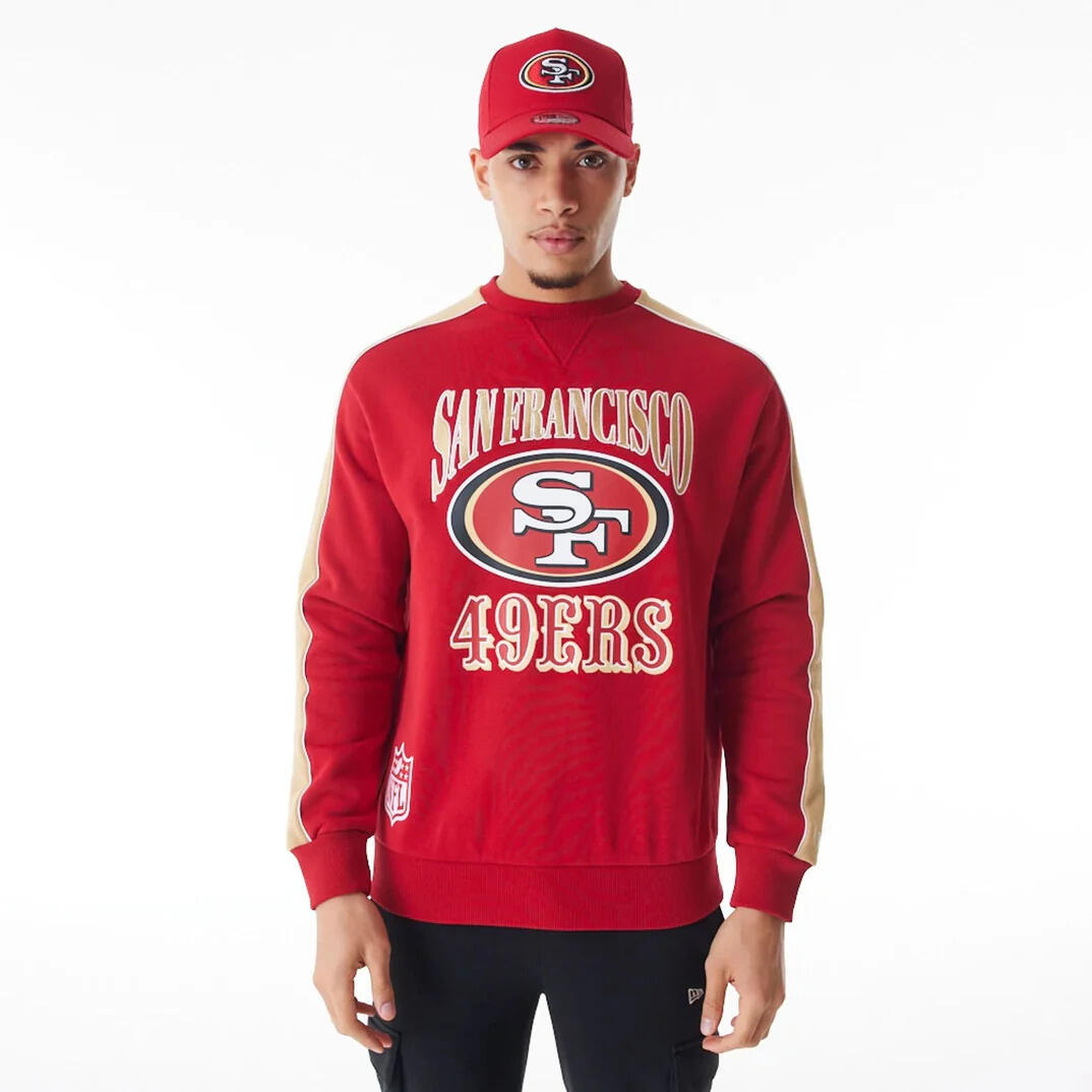 New Era - Sweatshirt San Francisco 49ers Nfl Graphic - Sweat-shirt - Rouge - 48 Xl - Decathlon