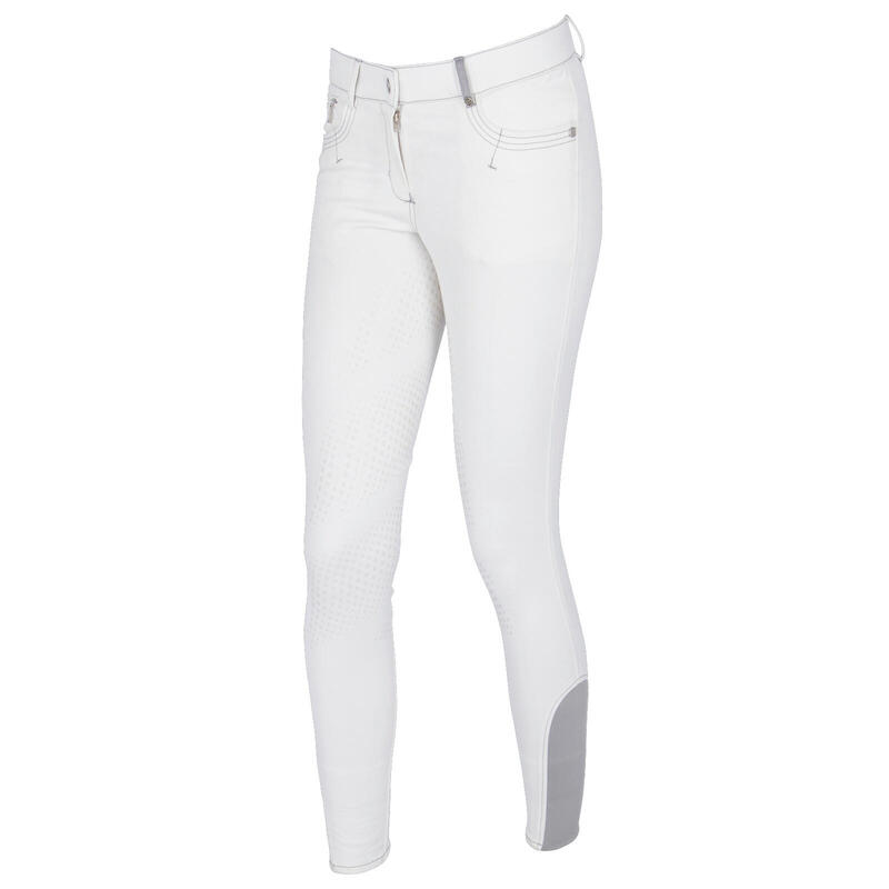 Pantalon de concours équitation Full Grip fille Covalliero BasicPlus