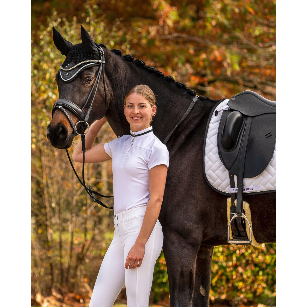 Reitturnierhemd QHP Kae 3/7