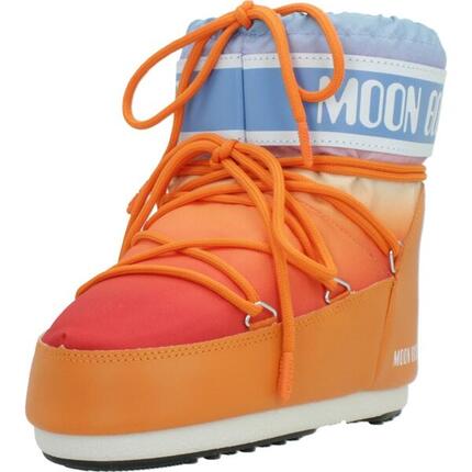 Bottes Moon Boot Modèle Mb Icon Low Sunri Couleur Orange