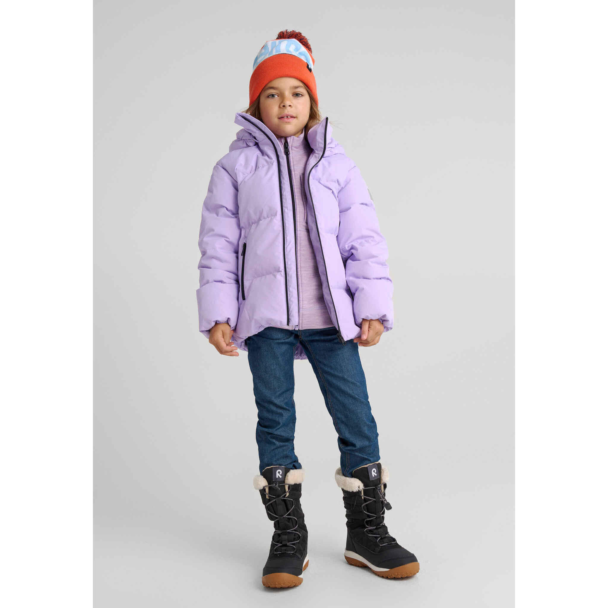 Stivali imbottiti per bambini Reima Samojedi 2/7