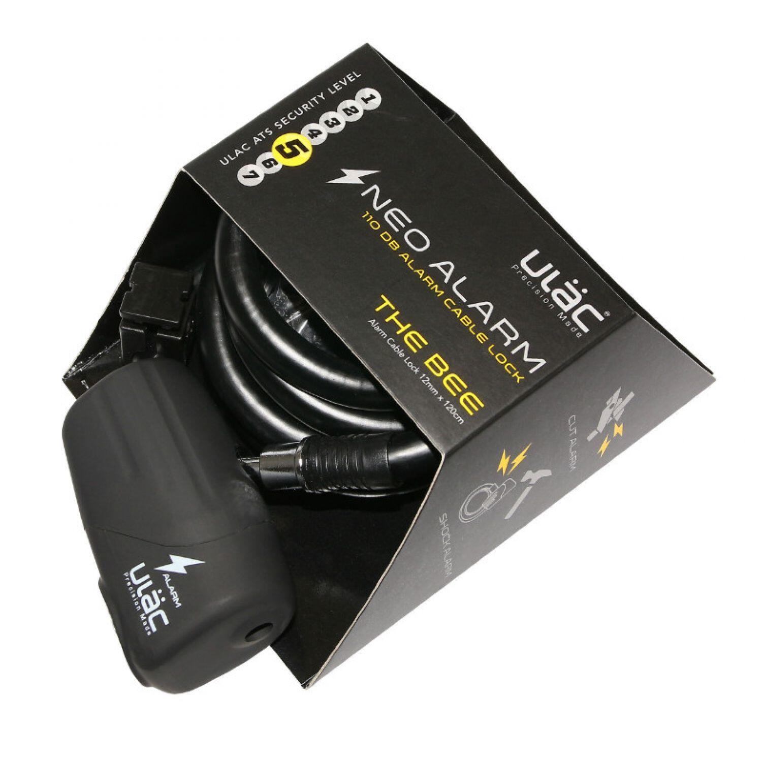 THIRARD - Antivol à clé Twisty, câble acier, vélo, 12mmx1.8m, 2 clés
