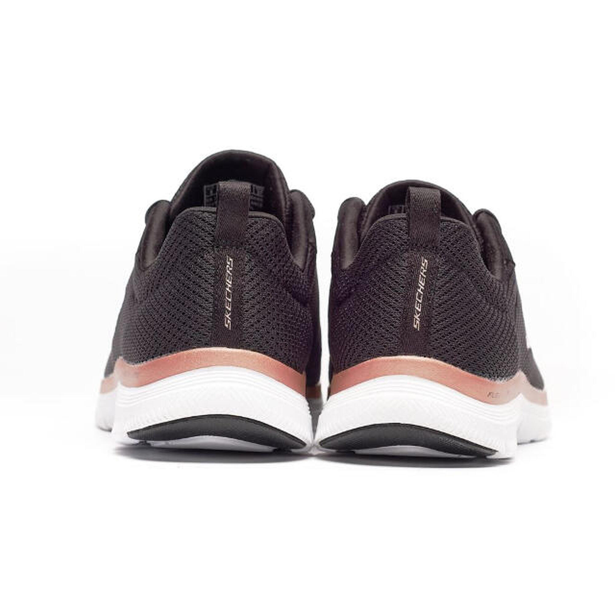Pantofi sport Skechers Flex Appeal 4.0-Brilliant View, negru-auriu 40