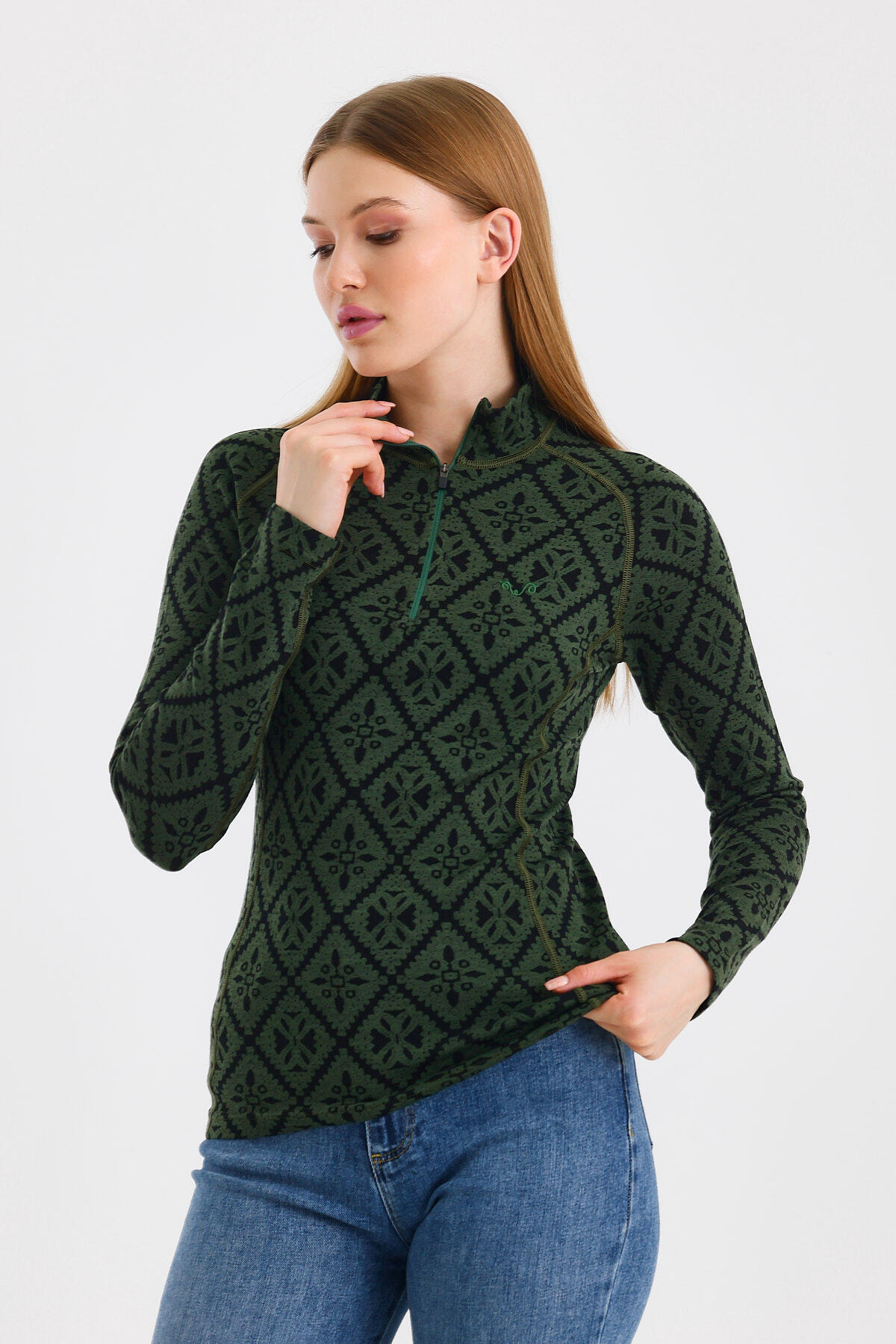 Venus - Koszulka termoaktywna z długim rękawem 100% wełna merino (230 g/m²) 6/7