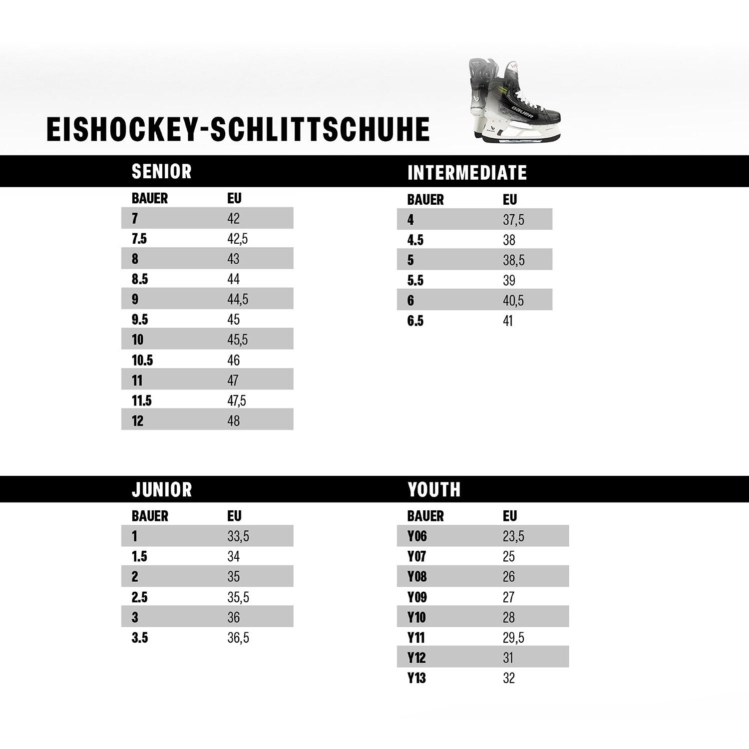 BAUER Schlittschuh S23 - Sr. 6/6