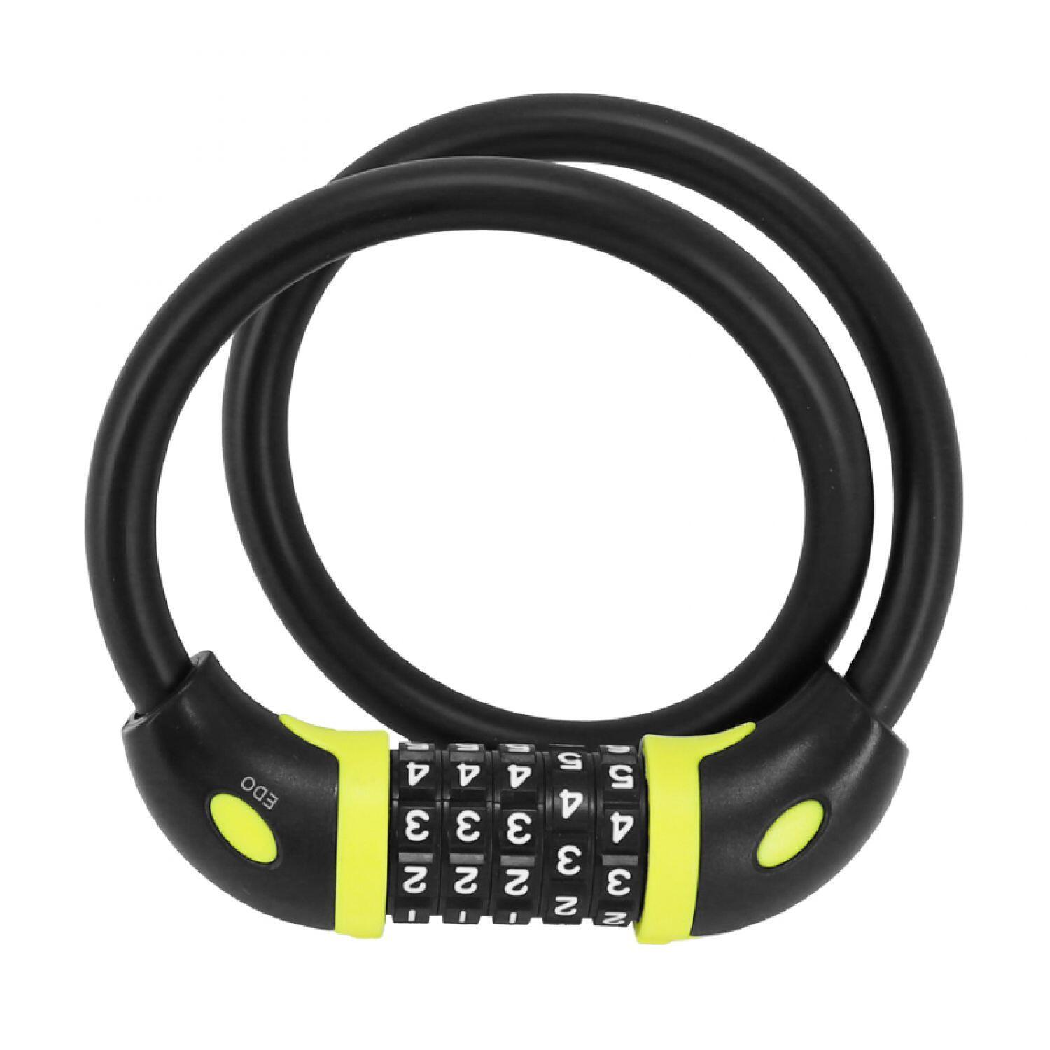 Lucchetto a cavo con combinazione per biciclette Auvray 1/2