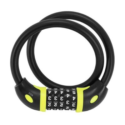 Lucchetto a cavo con combinazione per biciclette Auvray