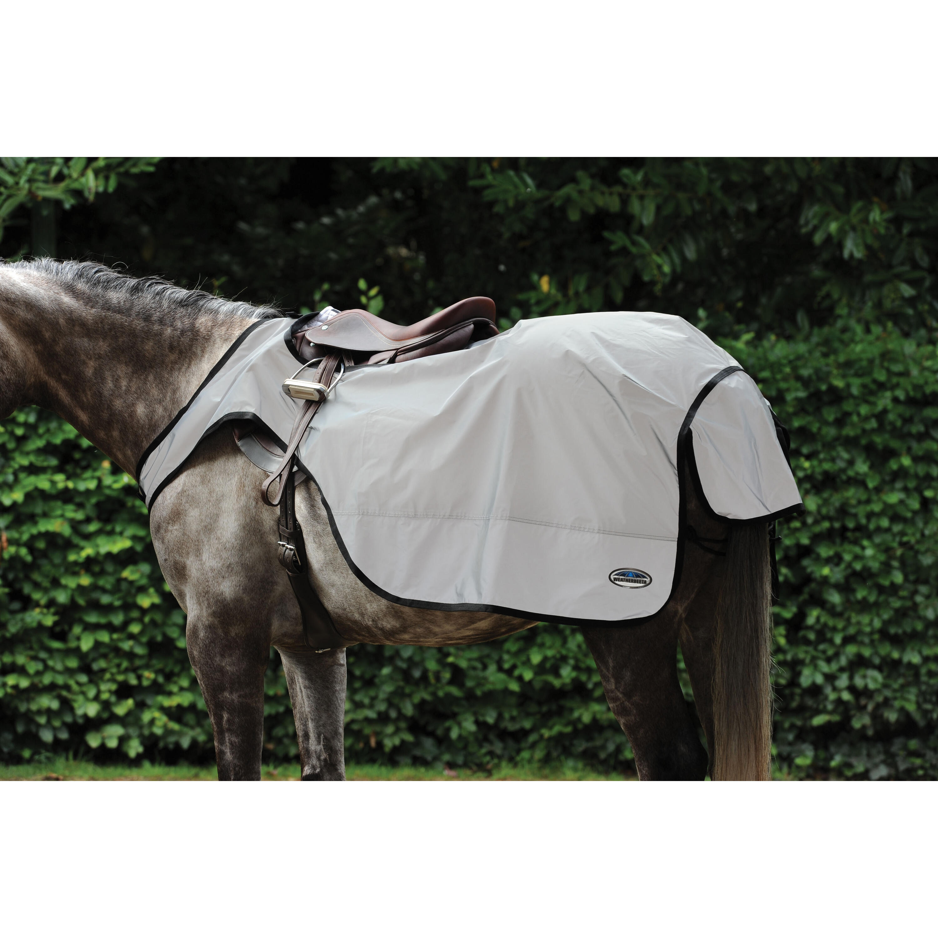 HORZE Coperta Riflettente Da Passeggiata Per Cavallo, Impermeabile E Traspirante, Alta Visibilità, Taglio Sella, Poliestere 420D