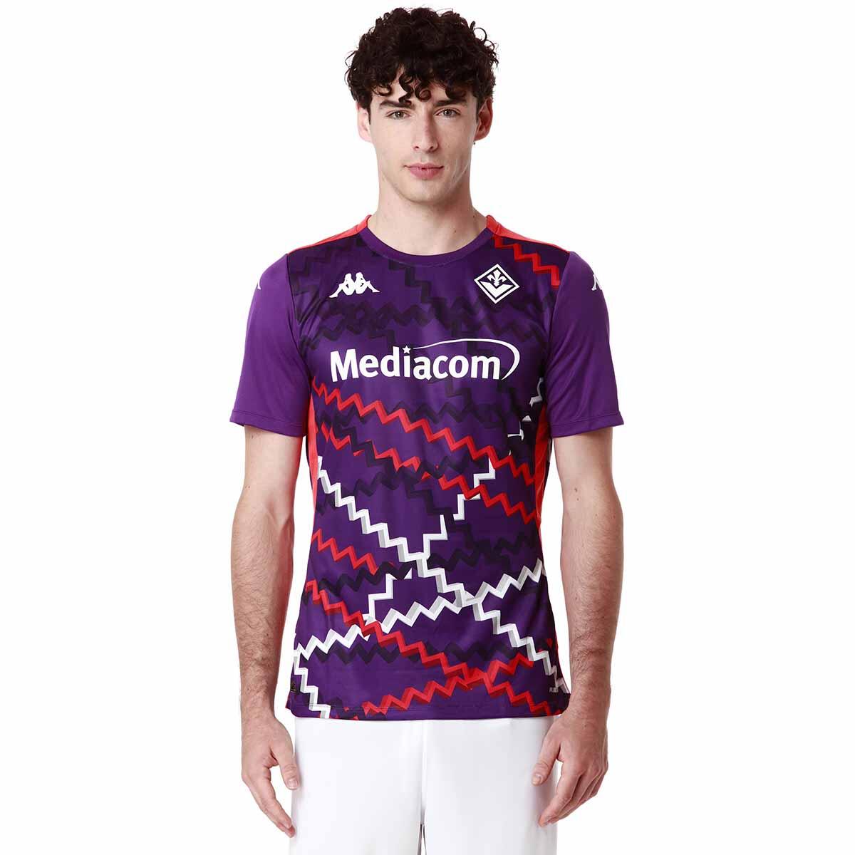 T-Shirt ACF Fiorentina da Uomo in Poliestere riciclato Viola 7/7