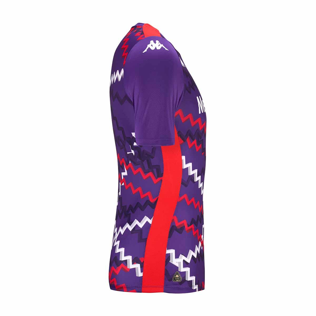 T-Shirt ACF Fiorentina da Uomo in Poliestere riciclato Viola 3/7