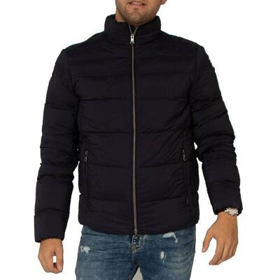 Giacca Geox Modello Abrigo Hombre Invierno Colore Nero