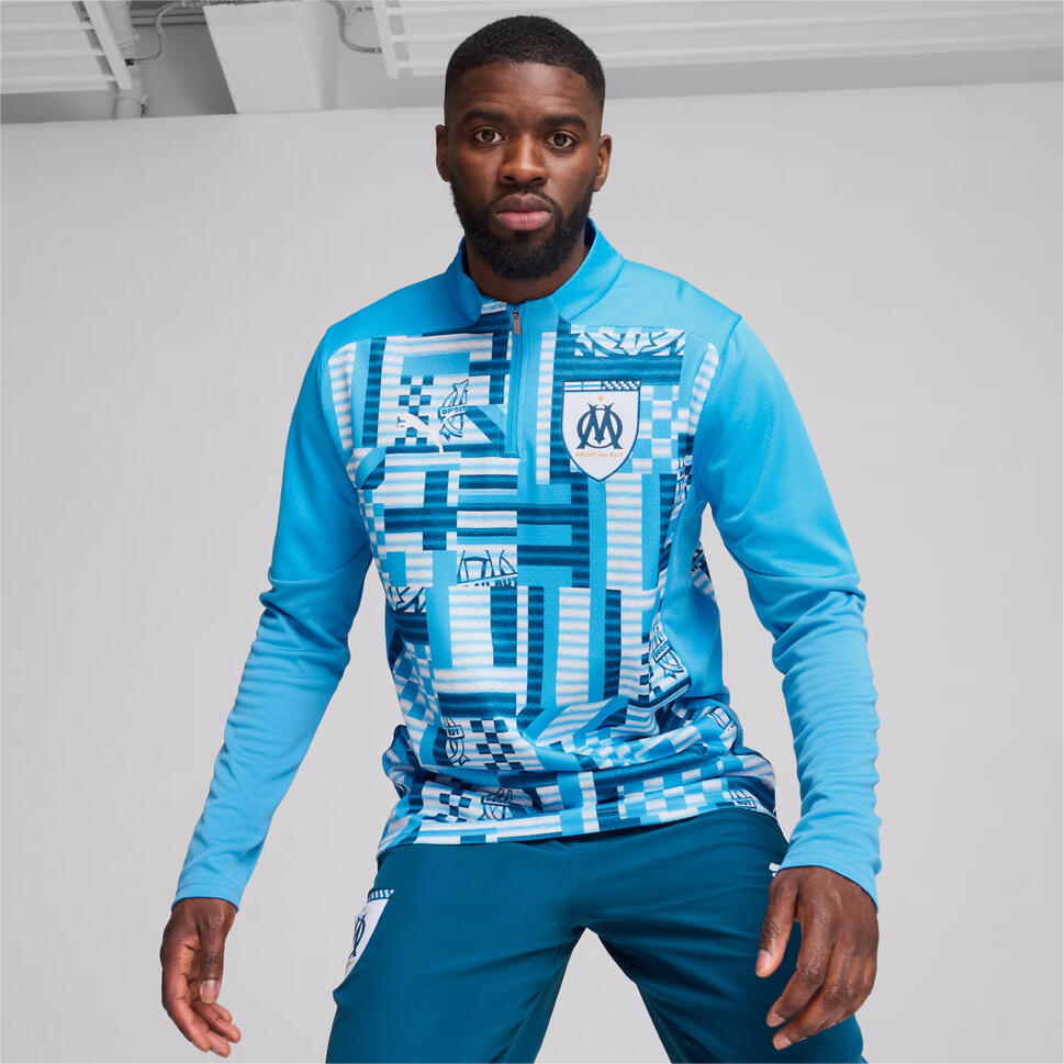 Bluza treningowa z zamkiem błyskawicznym 1/4 OM Prematch 2024/25