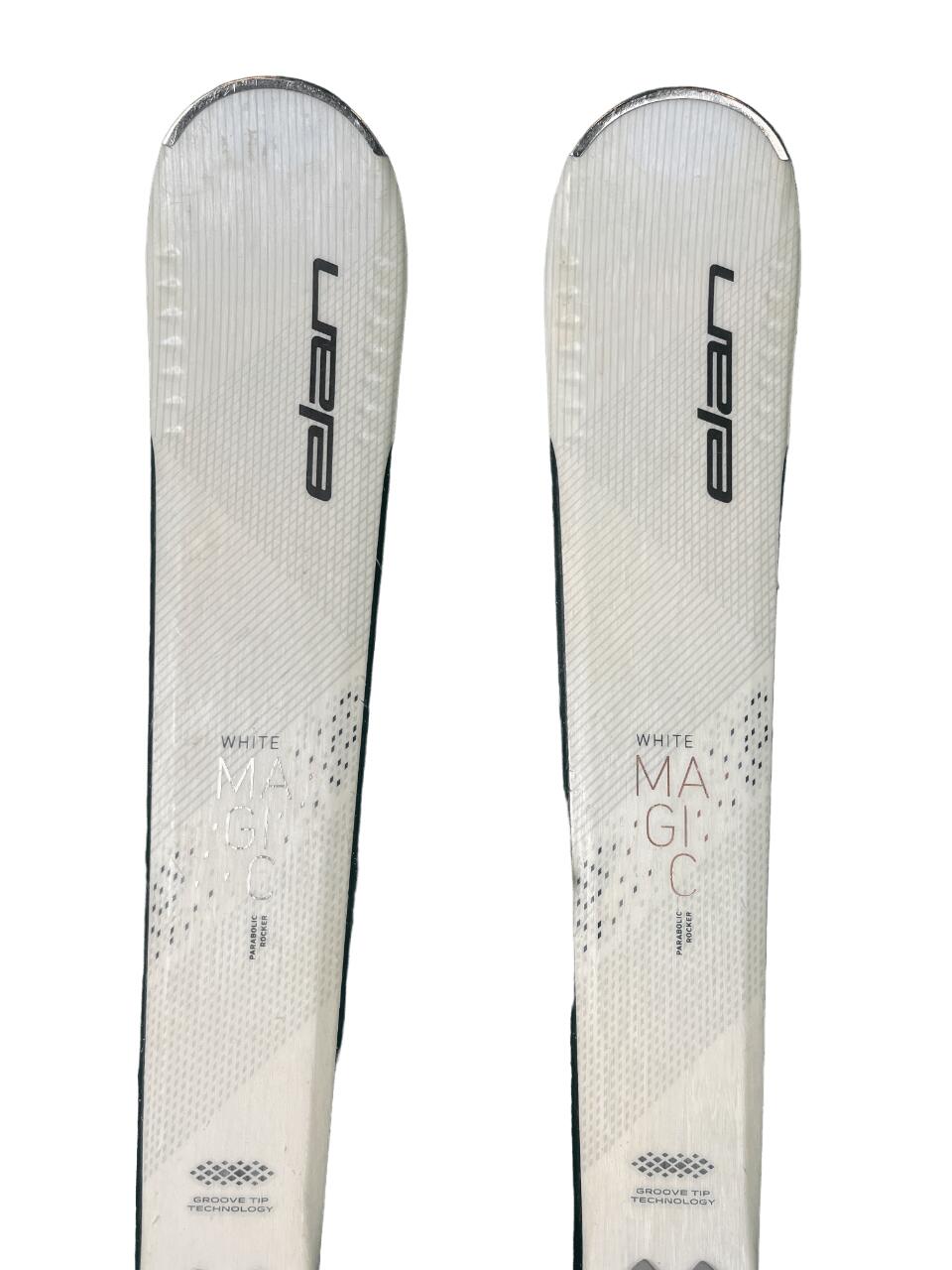 Tweedehands - Ski's  Elan White Magic -  140 cm 6/6