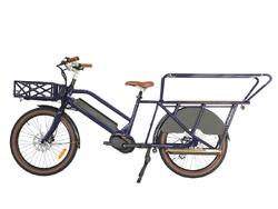 Vélo longtail électrique - jusqu'a 3 enfants - moteur puissant 85 Nm - Français