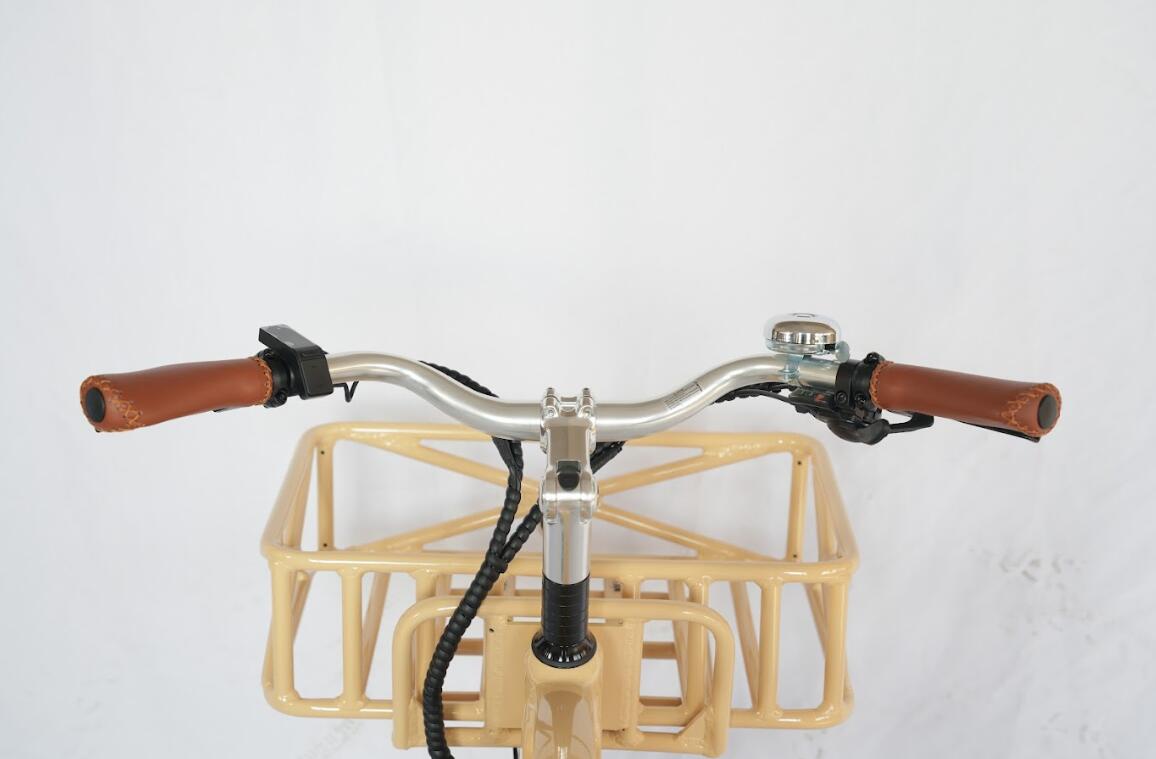 Vélo Electrique Longtail Nebula Brumaire Beige 5/6