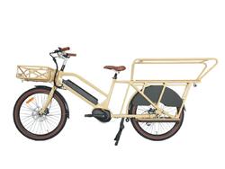 Vélo Electrique Longtail Nebula Brumaire Beige