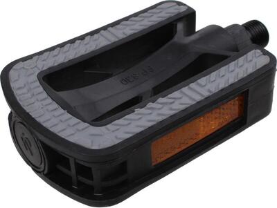 Antislip platformpedalen voor stadsfiets 9/16 inch zwart