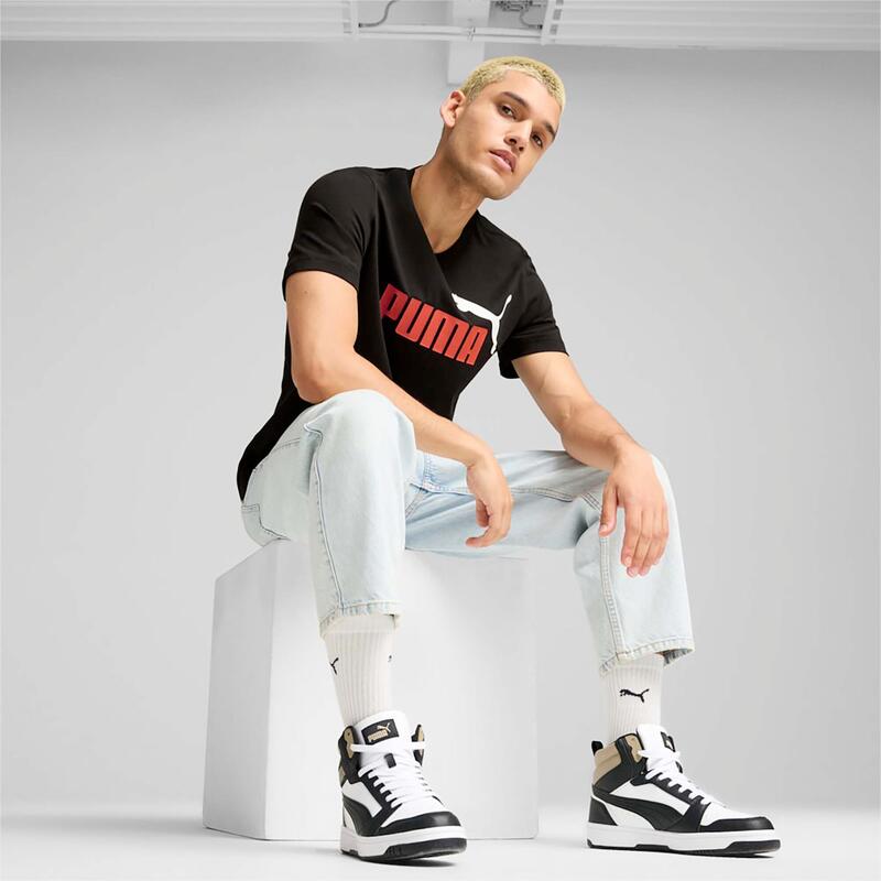 Camiseta Puma Ess+ 2 Con Logo De Camiseta Adulto