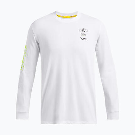 Under Armour Curry Verbiage Heavyweight T-shirt à manches longues pour homme
