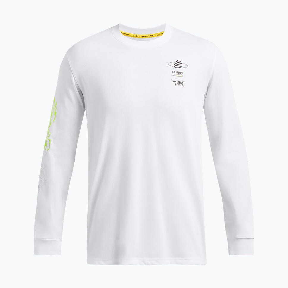 Longsleeve męski Under Armour Curry Verbiage Heavyweight