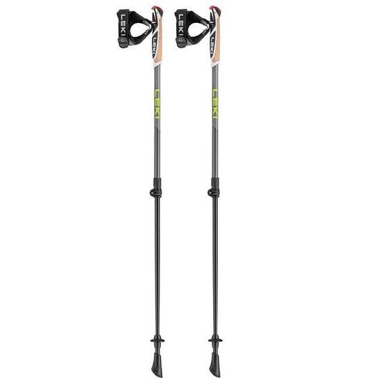 Bâtons de marche nordique LEKI Spin Shark SL Blanc/Vert