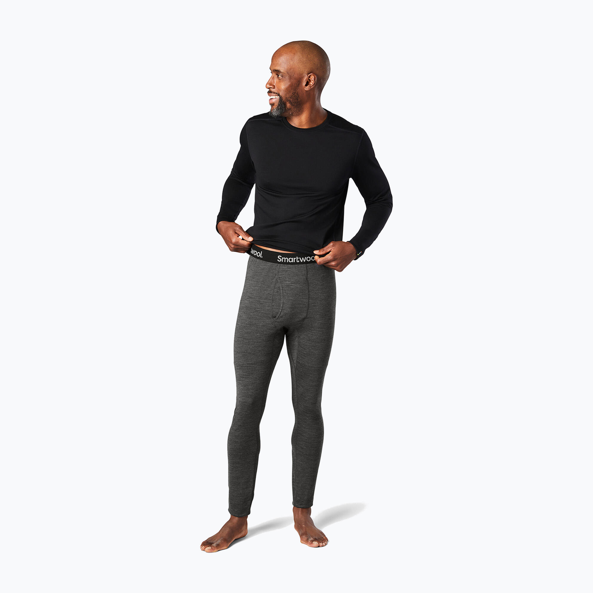 Pantalon thermique homme Smartwool Merino Baselayer Bottom Boxed 2/5