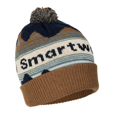 Cappello invernale POM con motivo invernale in maglia Smartwool