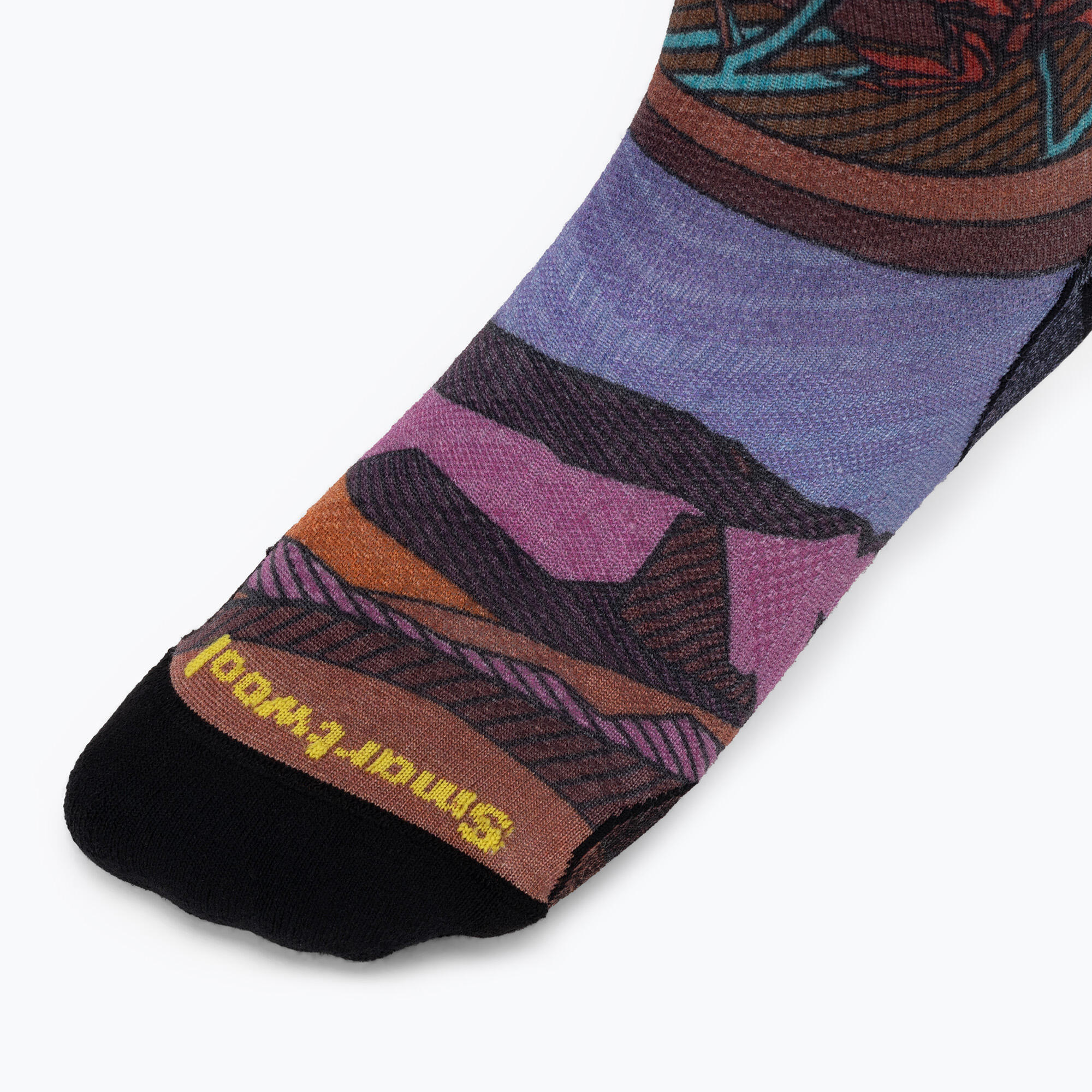 Chaussettes de ski femme Smartwool Ski Zero Cushion Floral Field Print OTC 3/5