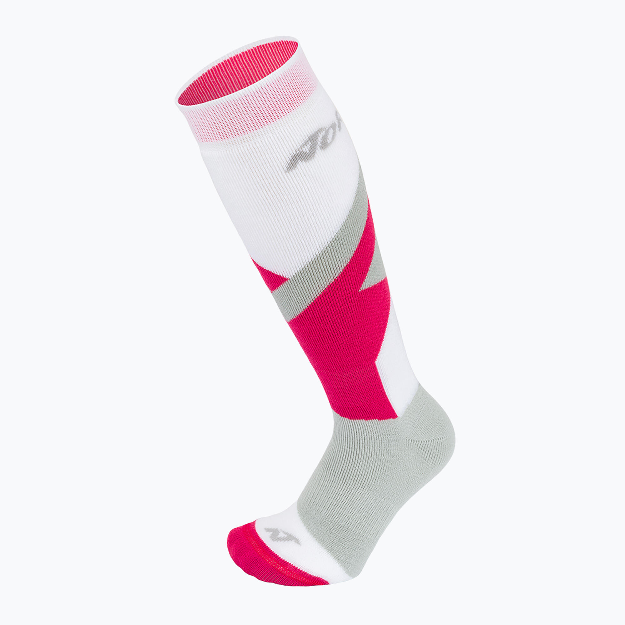 Nordica Jr Multisport Winter 2p - Calzini bambini grigio chiaro/corallo/bianco 3/4