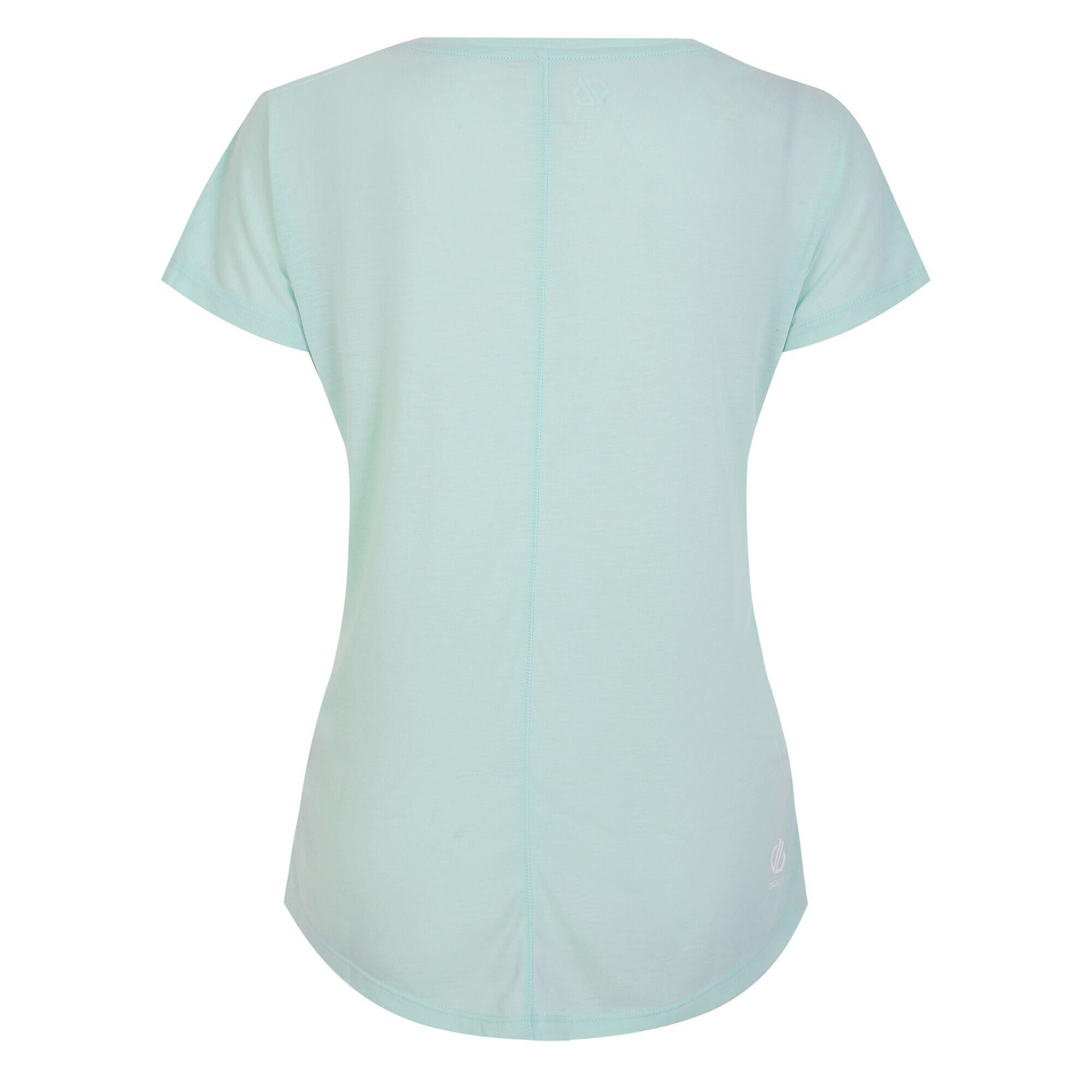Tshirt Motif/style Vélo CALM Femme (Vert Menthe) 2/5