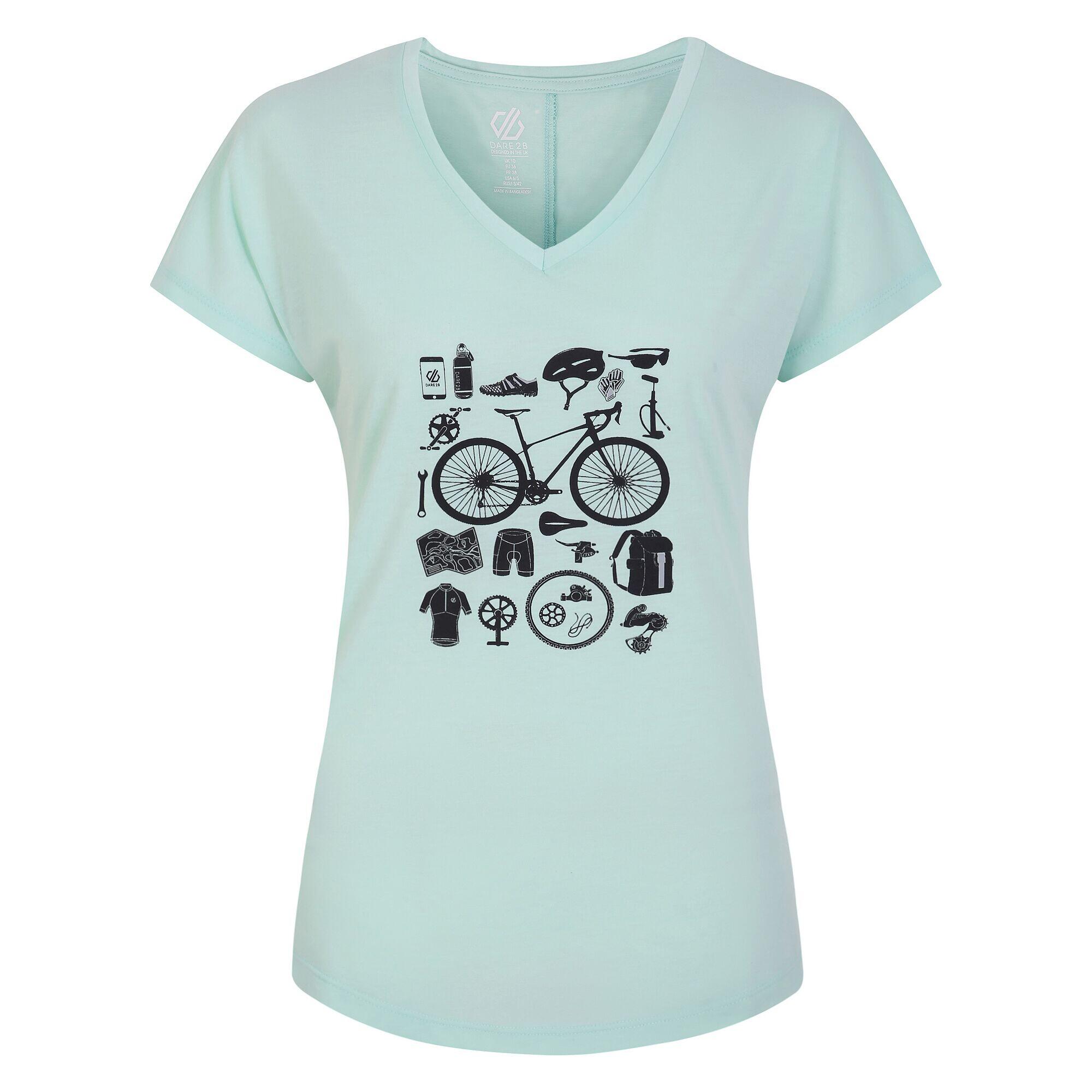 Damska Koszulka Rowerowa Calm Bicycle T-shirt