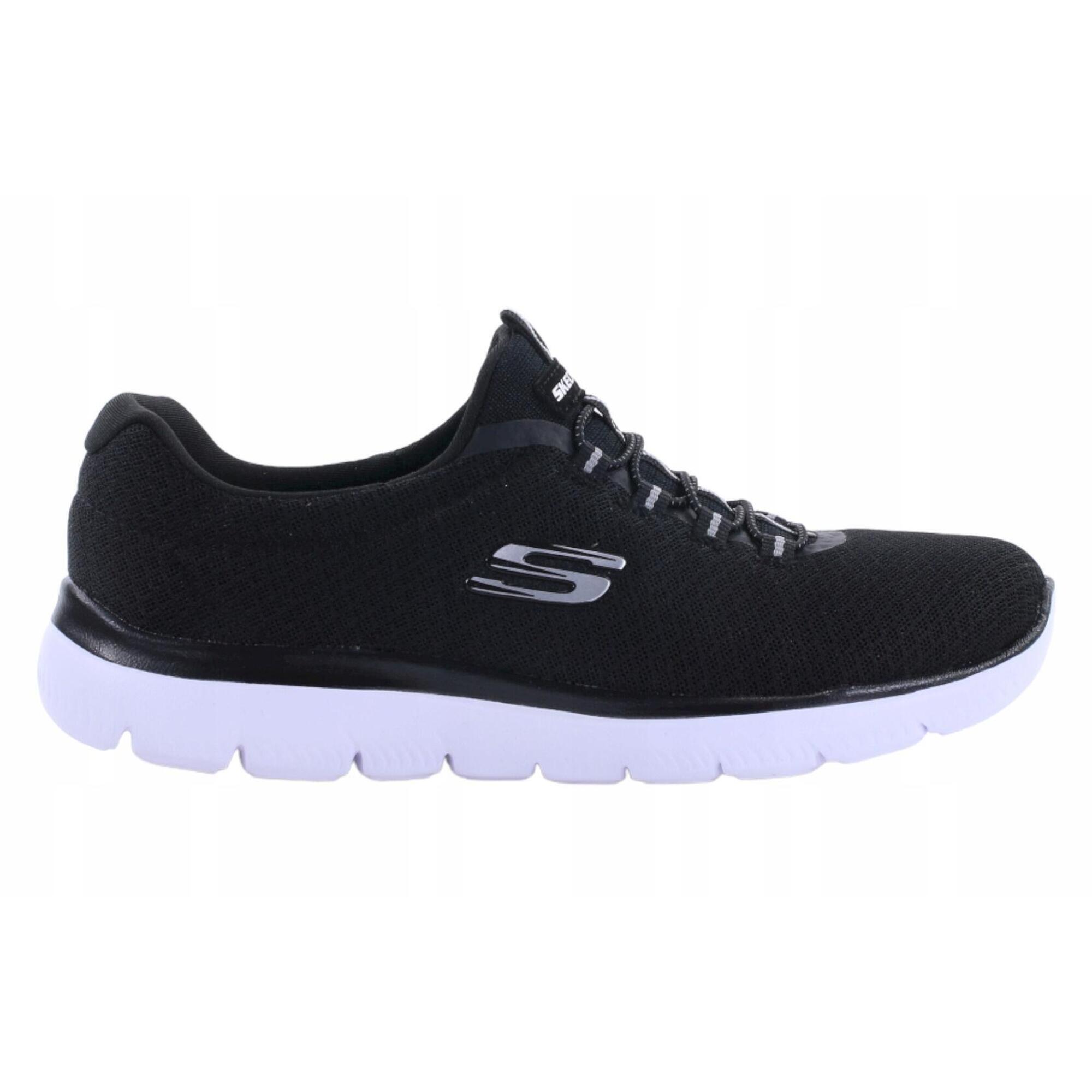 Skechers - Buty Damskie Skechers Summits 12980-bkw Wsuwane 37,5 - Baskets - Noir - Decathlon