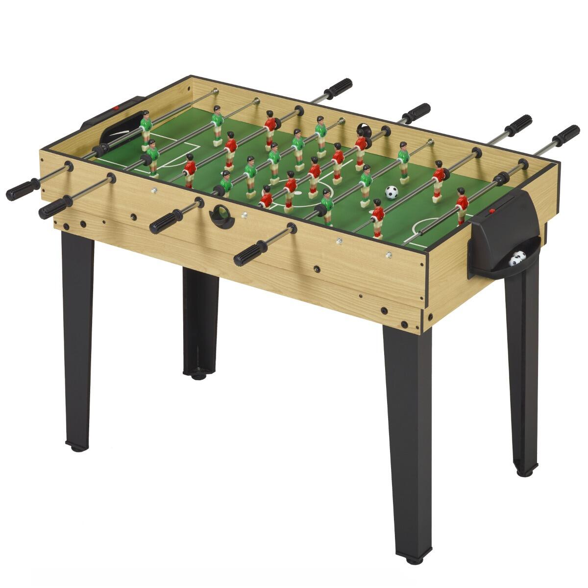 10-in-1 Multispieltisch mit Tischfußball, Billard, Tischtennis und Airhockey 5/5