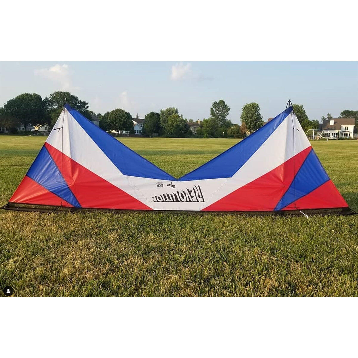Cometa acrobática Revolution EXP Reflex roja-blanca-azul VSRV00114 Roja 3/5