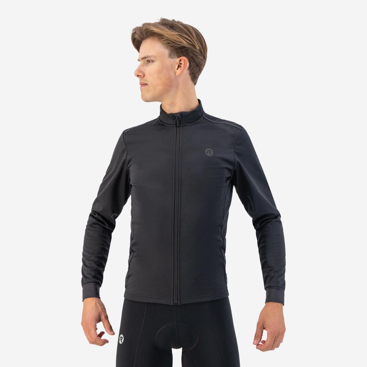 ROGELLI Fahrrad Winterjacke Herren Core Schwarz