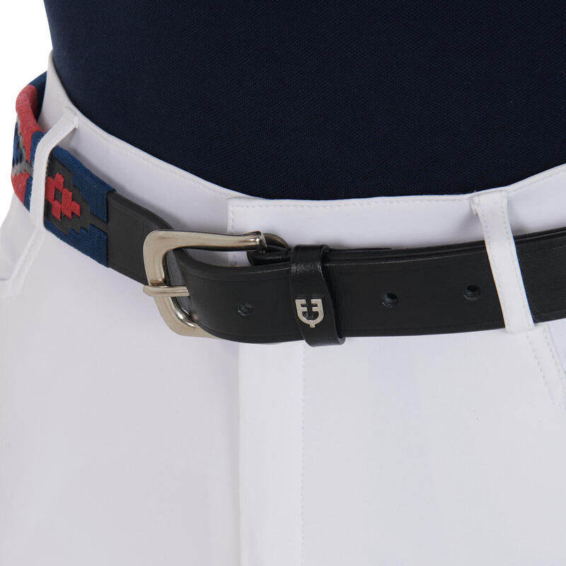 Ceinture d'équitation en cuir avec motif southwest