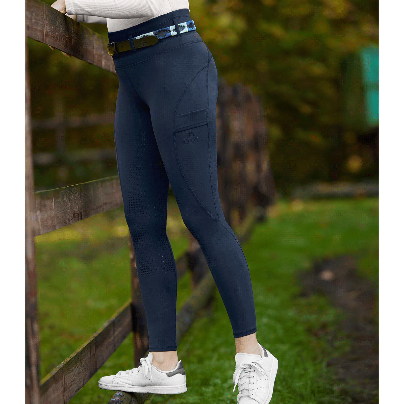 Legging équitation full grip femme ELT Hanna 4/4