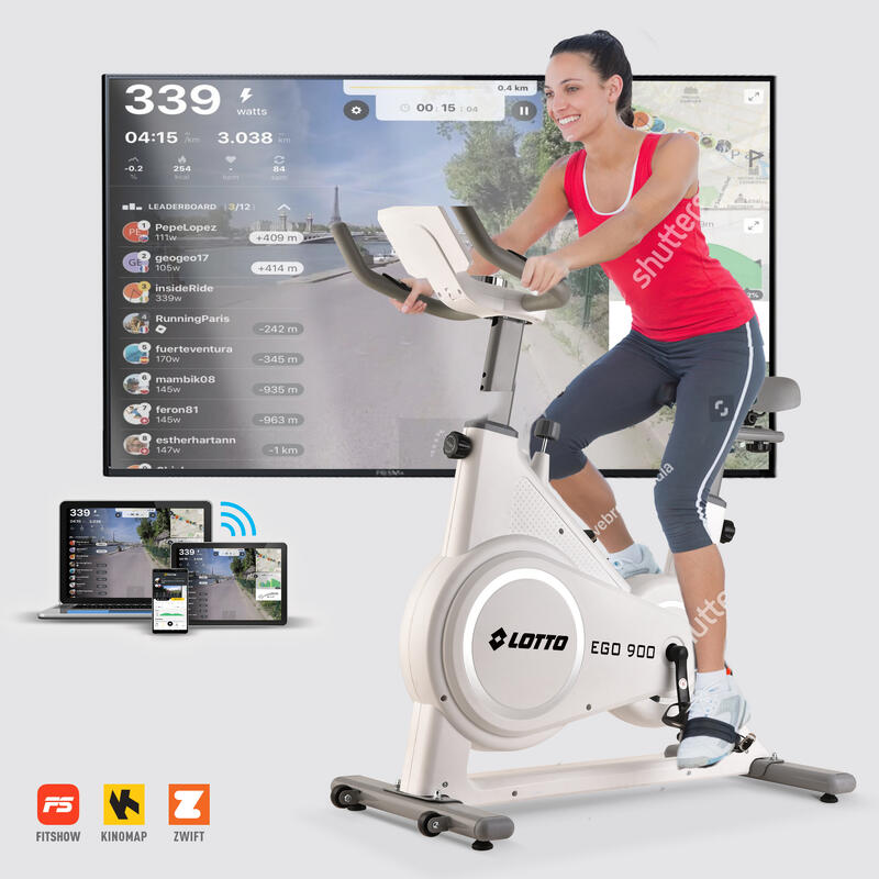 Bicicleta fitness spinning Lotto EGO 900