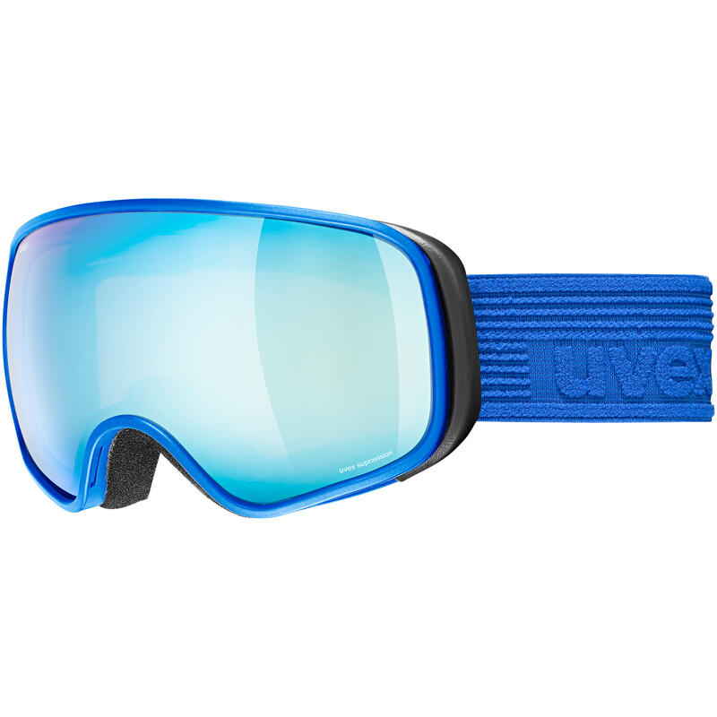 Gogle narciarskie snowboardowe dziecięce Uvex scribble FM sferyczne na okulary