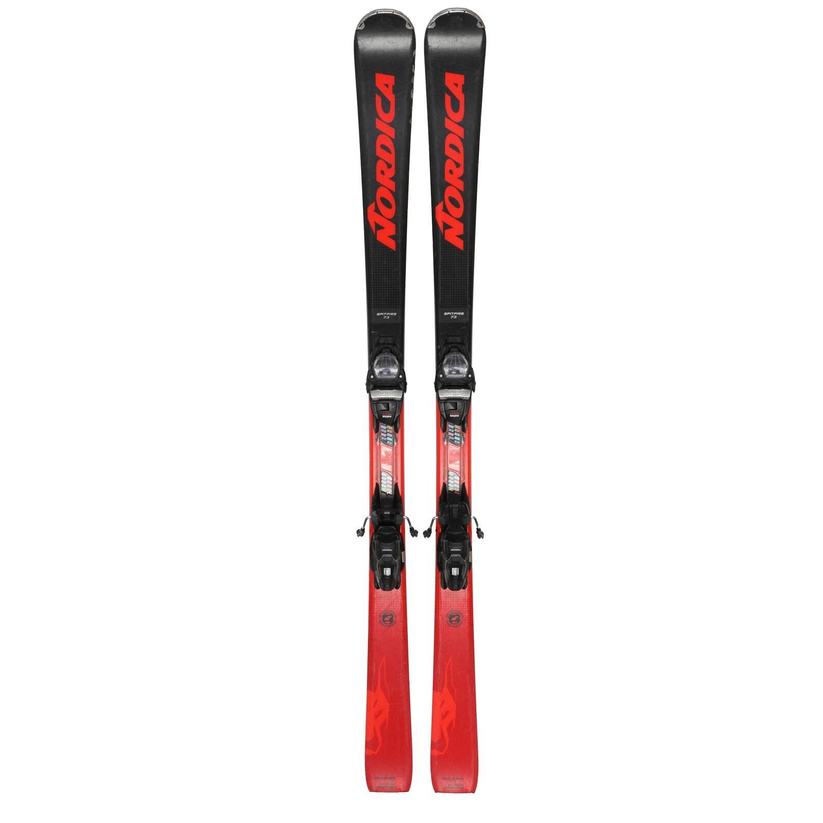 RECONDITIONNE - Ski Nordica Spitfire 73 + Fixations 2/4
