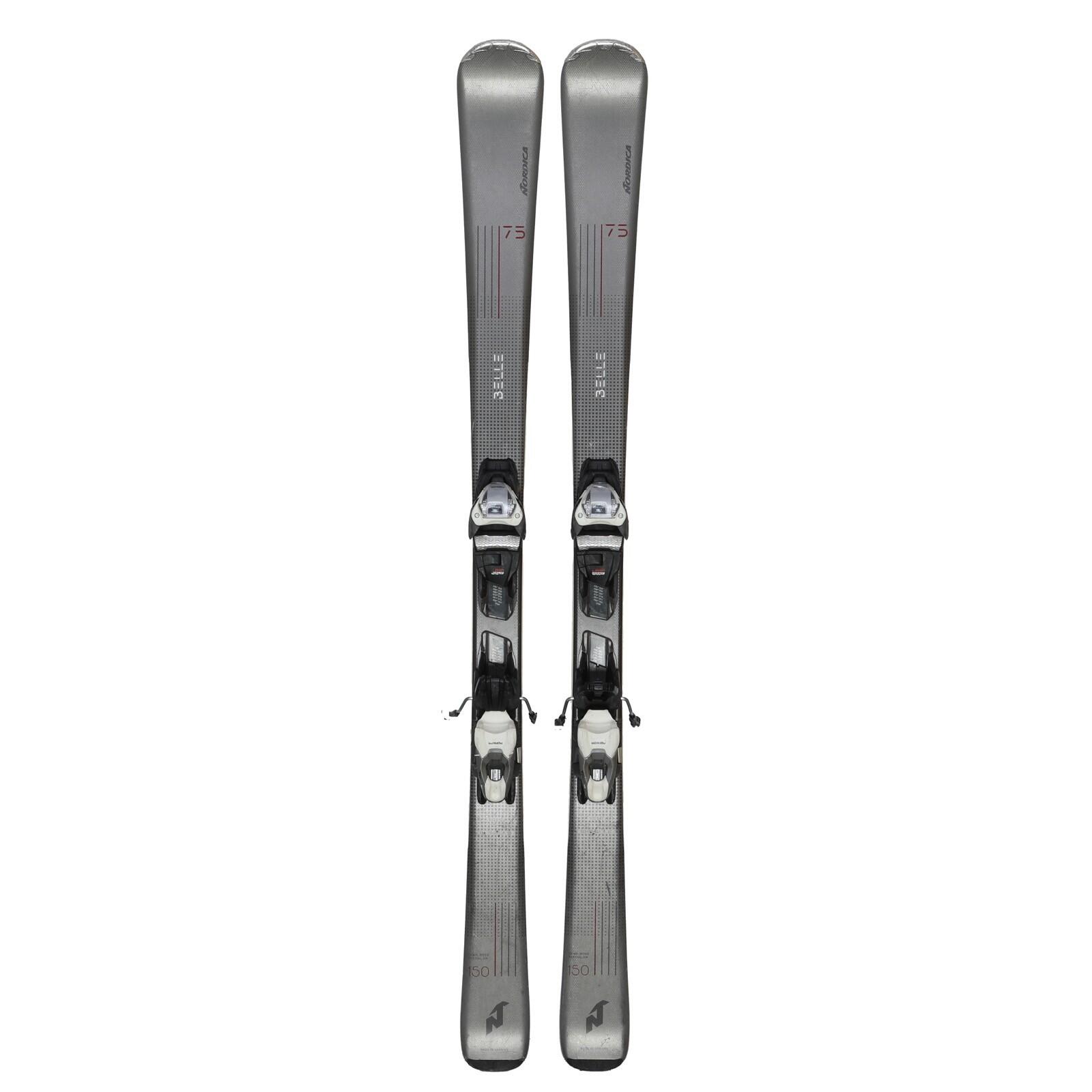 RECONDITIONNE - Ski Nordica Belle 75 + Fixations 2/4