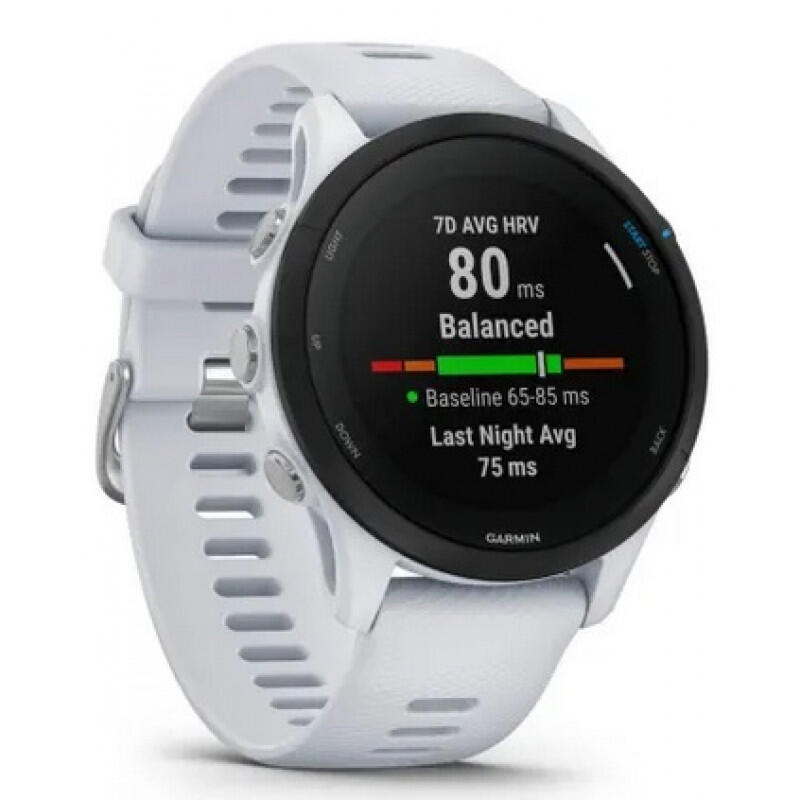Garmin Forerunner 255 Music Running Sports Watch Whitestone Refurbished 4/6