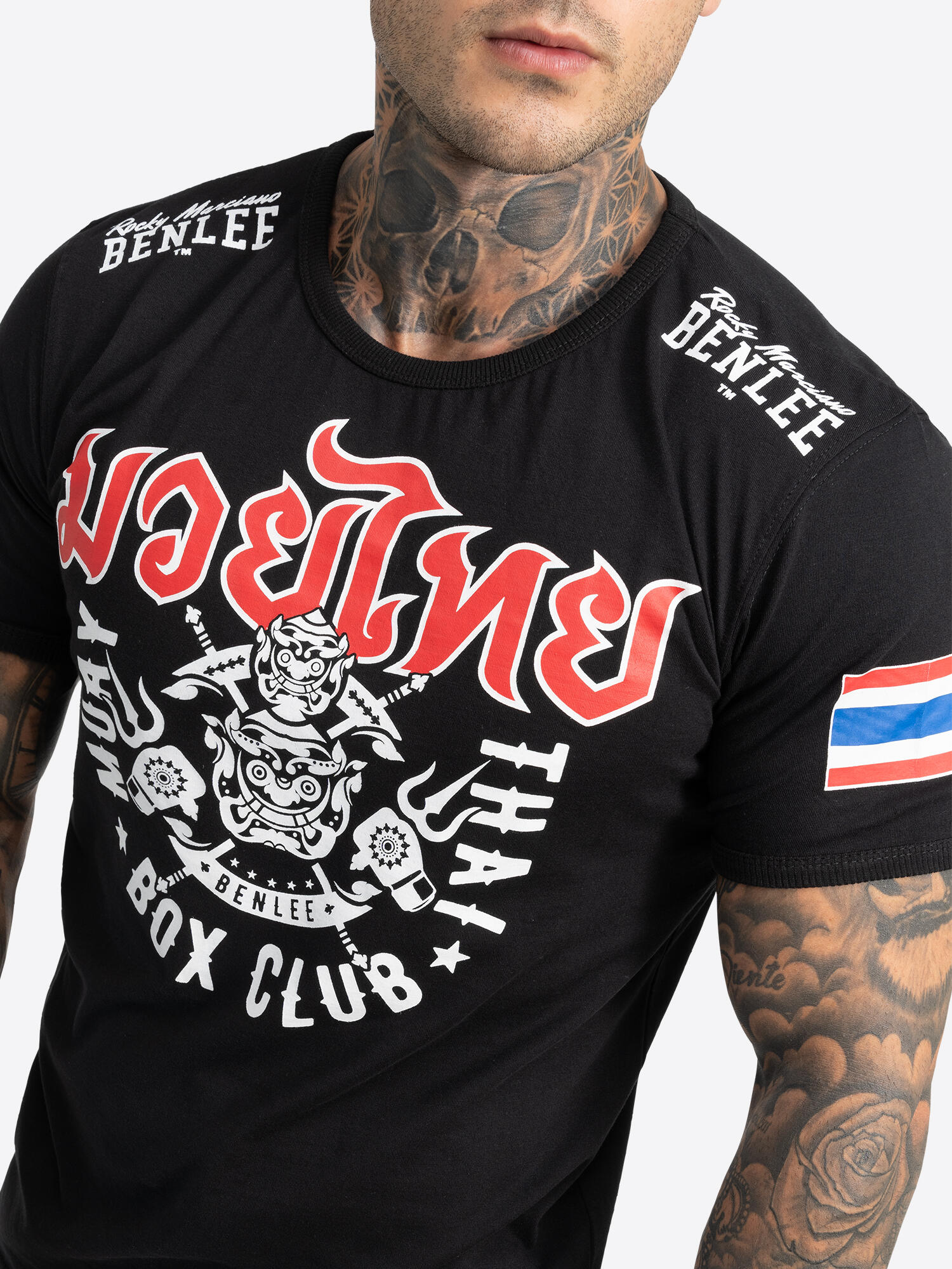 BENLEE Herren T-Shirt schmale Passform THAICITY 6/7