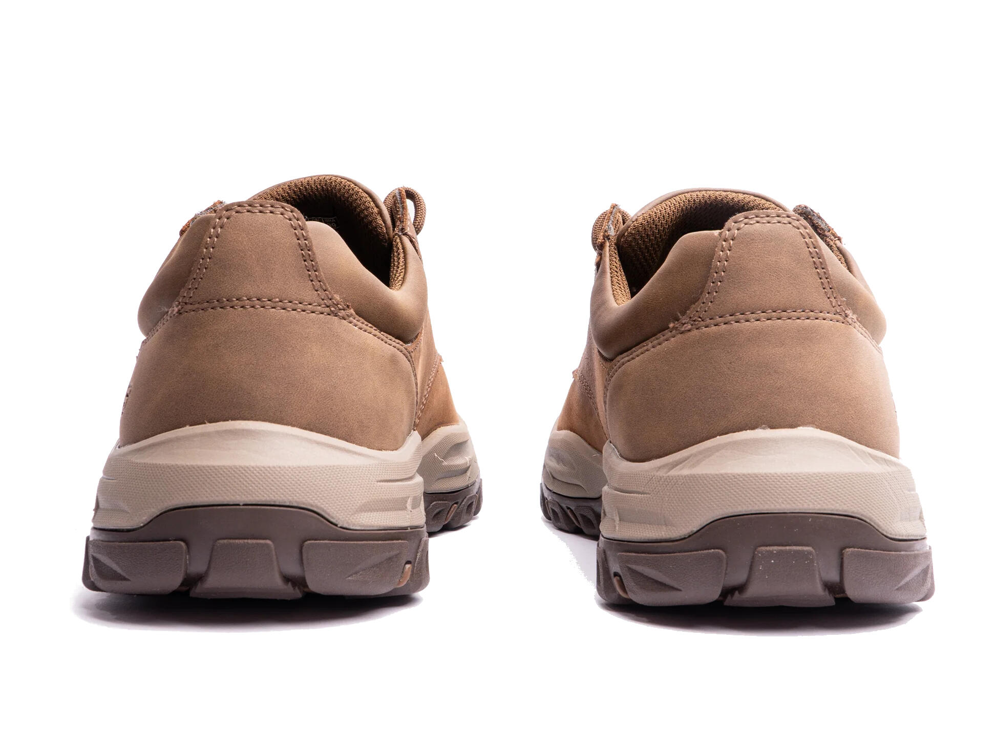 Buty męskie SKECHERS RELAXED FIT brązowe 204920-DSRT skórzane 45 5/6
